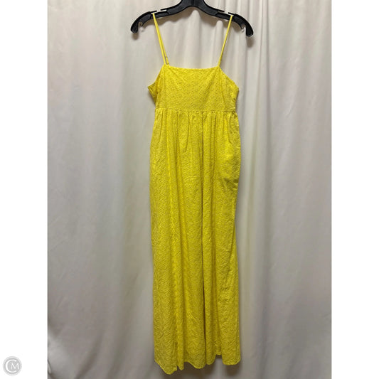 Dress Casual Maxi By Clothes Mentor In Yellow, Size: Xs