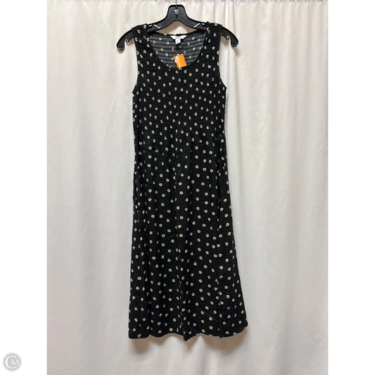 Dress Casual Maxi By Croft And Barrow In Black, Size: Xs