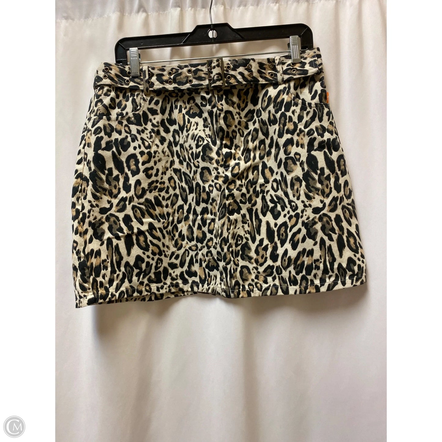 Skirt Mini & Short By Mi Ami In Animal Print, Size: Xl