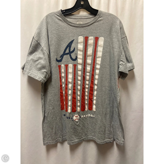 Top Short Sleeve By Cmf In Grey, Size: Xl