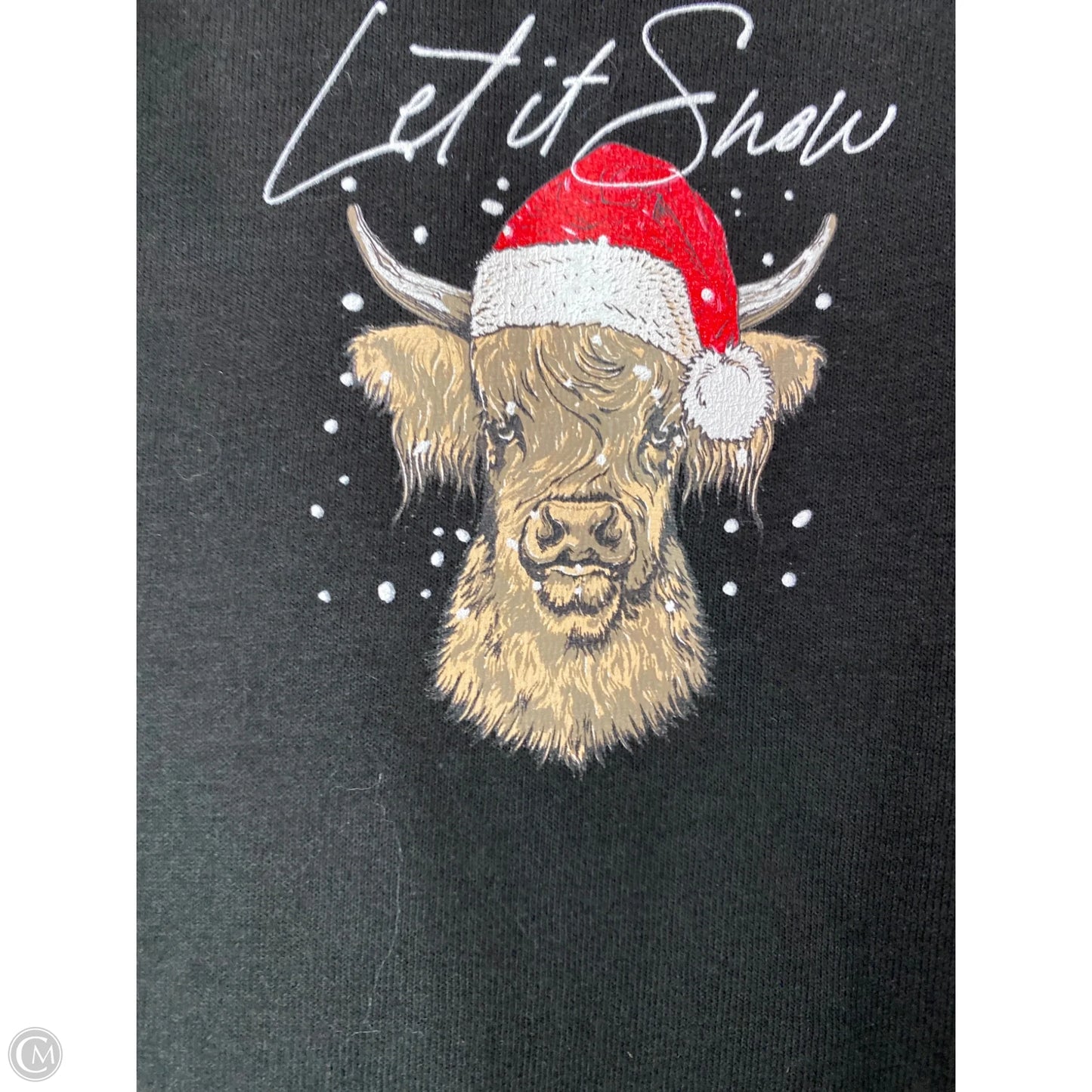 Top Long Sleeve By Simply Southern In Black, Size: S