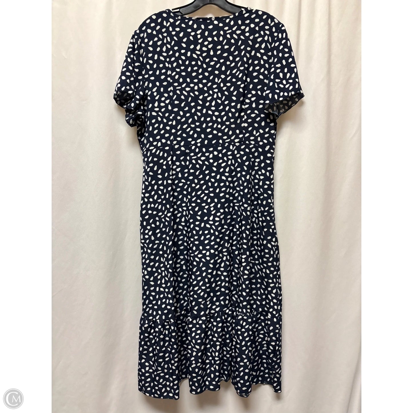 Dress Casual Maxi By Shein In Navy, Size: Xxl