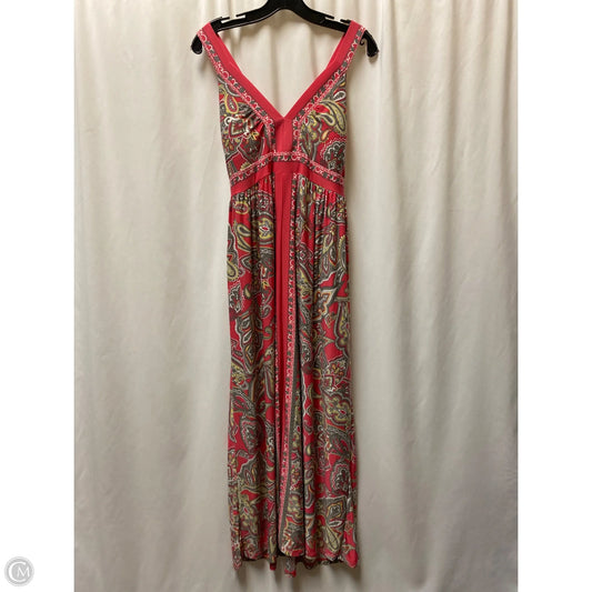 Dress Casual Maxi By International Concepts In Pink, Size: Lp