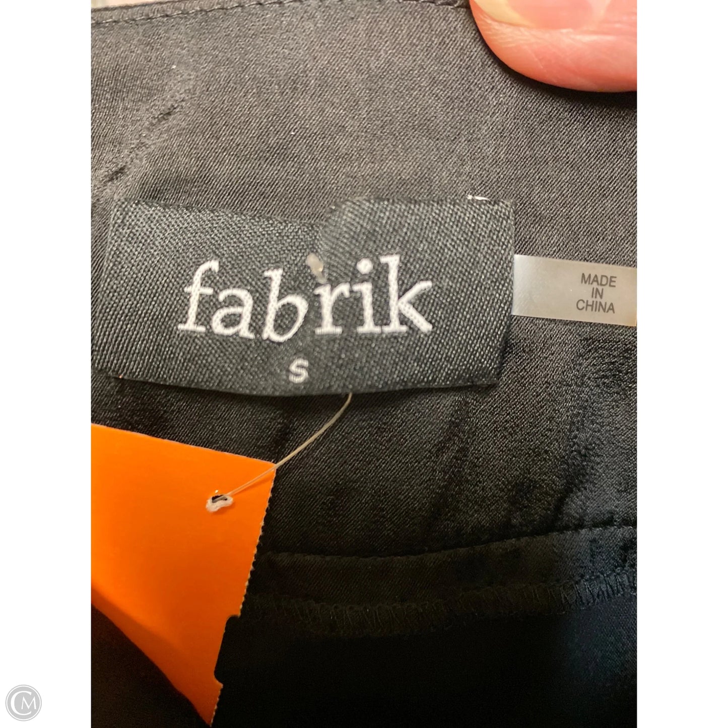 Pants Wide Leg By Fabrik In Black, Size: S