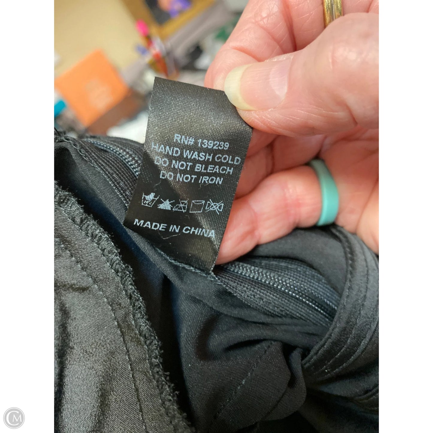 Pants Wide Leg By Fabrik In Black, Size: S