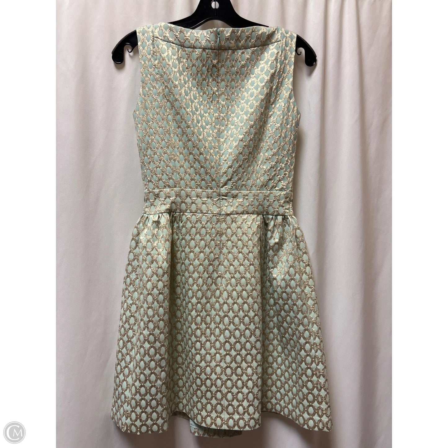 Dress Casual Midi By Lauren By Ralph Lauren In Gold, Size: Xs
