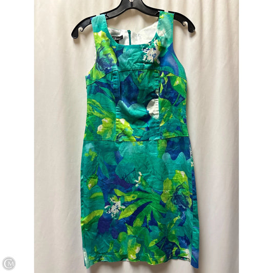 Dress Casual Midi By Agb In Green, Size: S