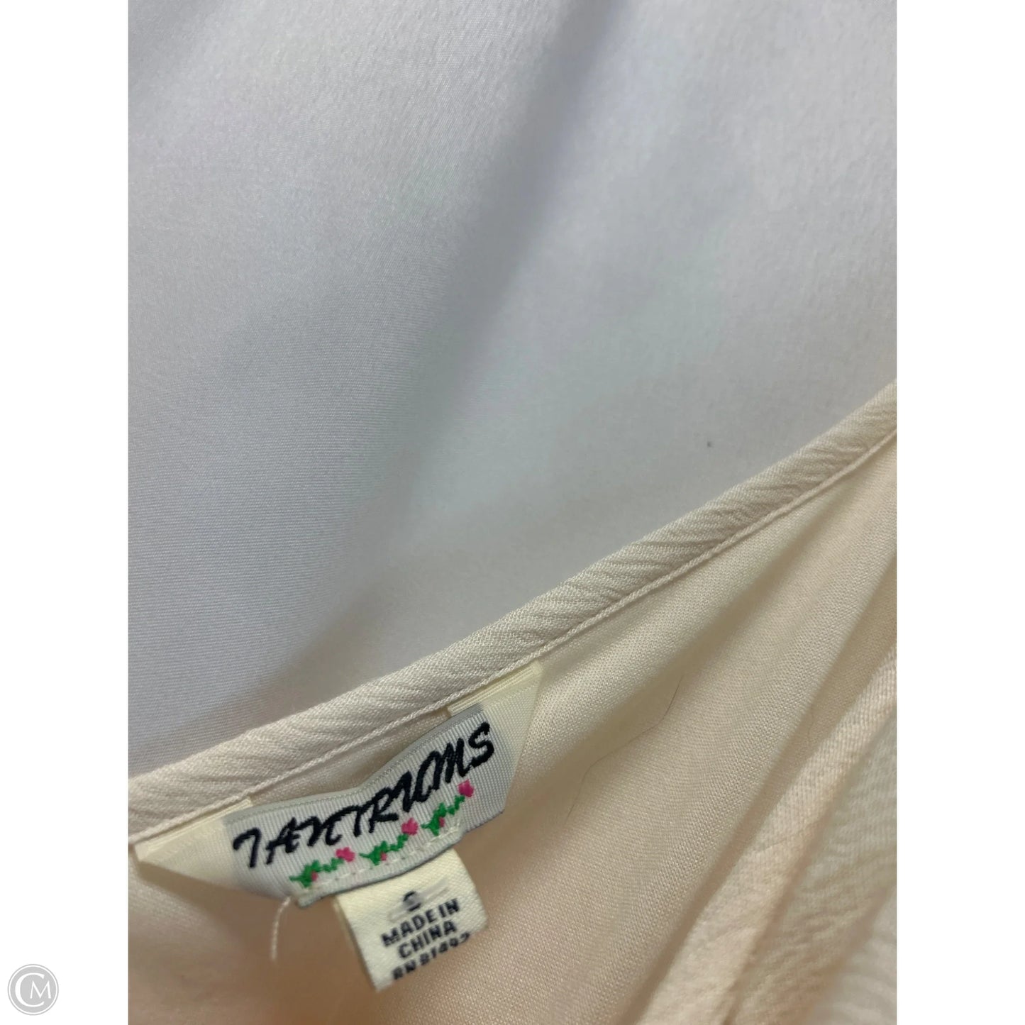 Dress Casual Maxi By Cmf In Cream, Size: S