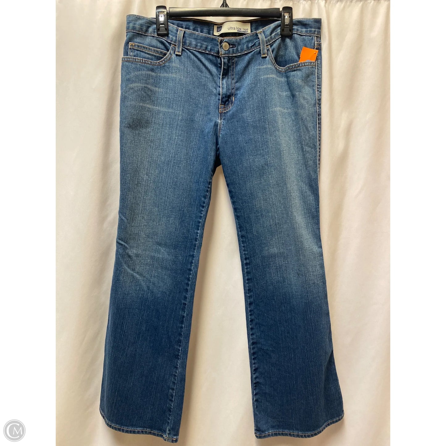 Jeans Boot Cut By Gap In Blue Denim, Size: 12