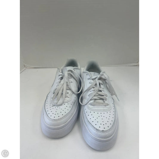 Shoes Sneakers By Nike In White, Size: 9