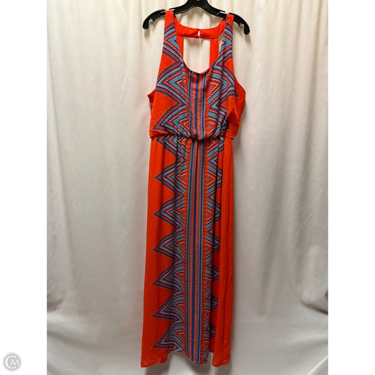 Dress Casual Maxi By Luxology In Red, Size: Xl