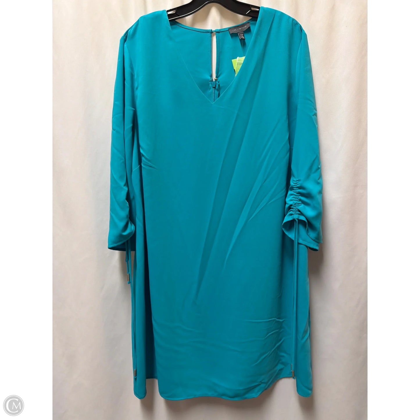 Dress Casual Midi By Limited In Blue, Size: 2x