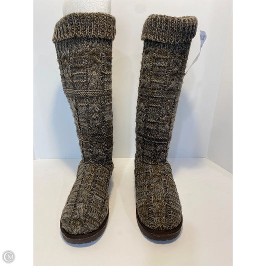 Boots Knee Flats By Muk Luks In Brown, Size: 10
