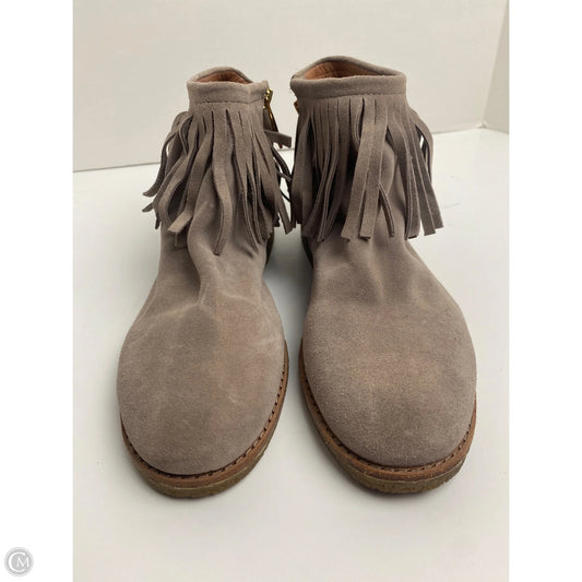 Boots Designer By Kate Spade In Taupe, Size: 8.5