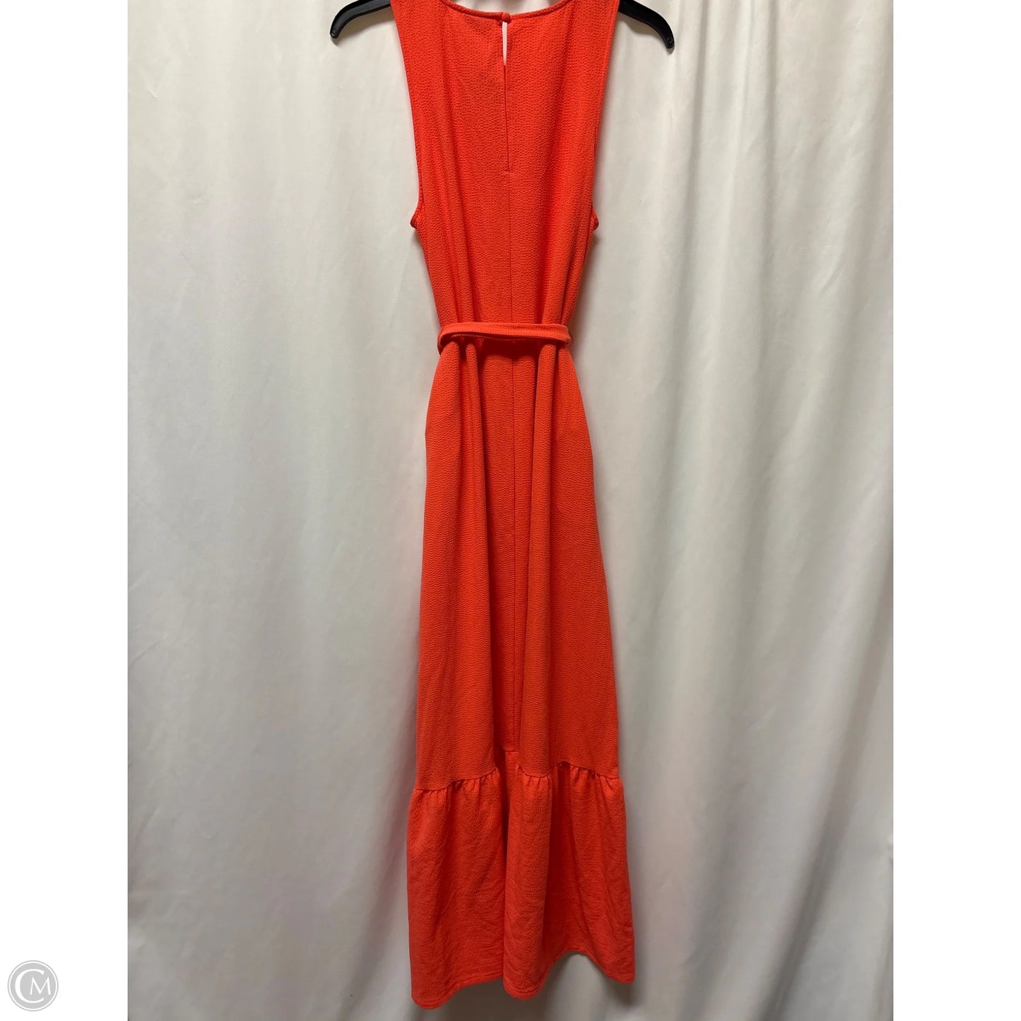 Dress Casual Maxi By A New Day In Coral, Size: Xs