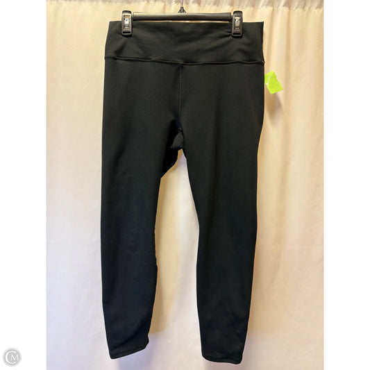 Athletic Leggings By Fabletics In Black, Size: Xl