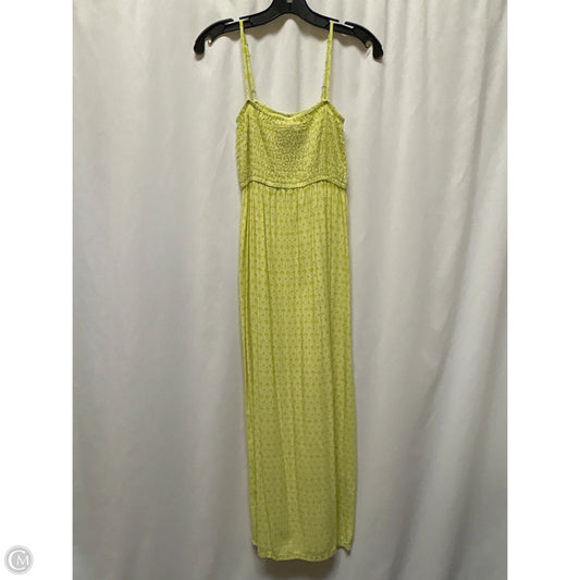 Dress Casual Maxi By Clothes Mentor In Lime Green, Size: S