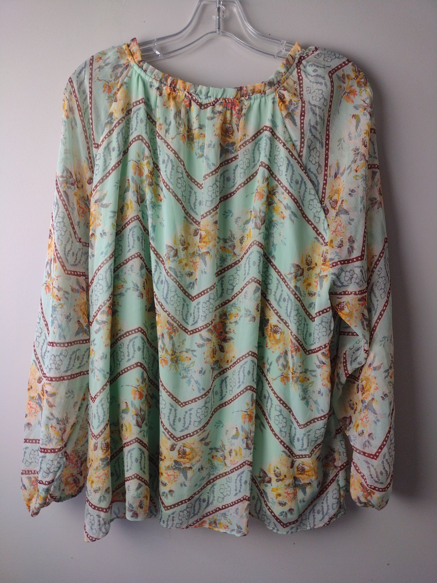 Top Long Sleeve By Lc Lauren Conrad  Size: Xl