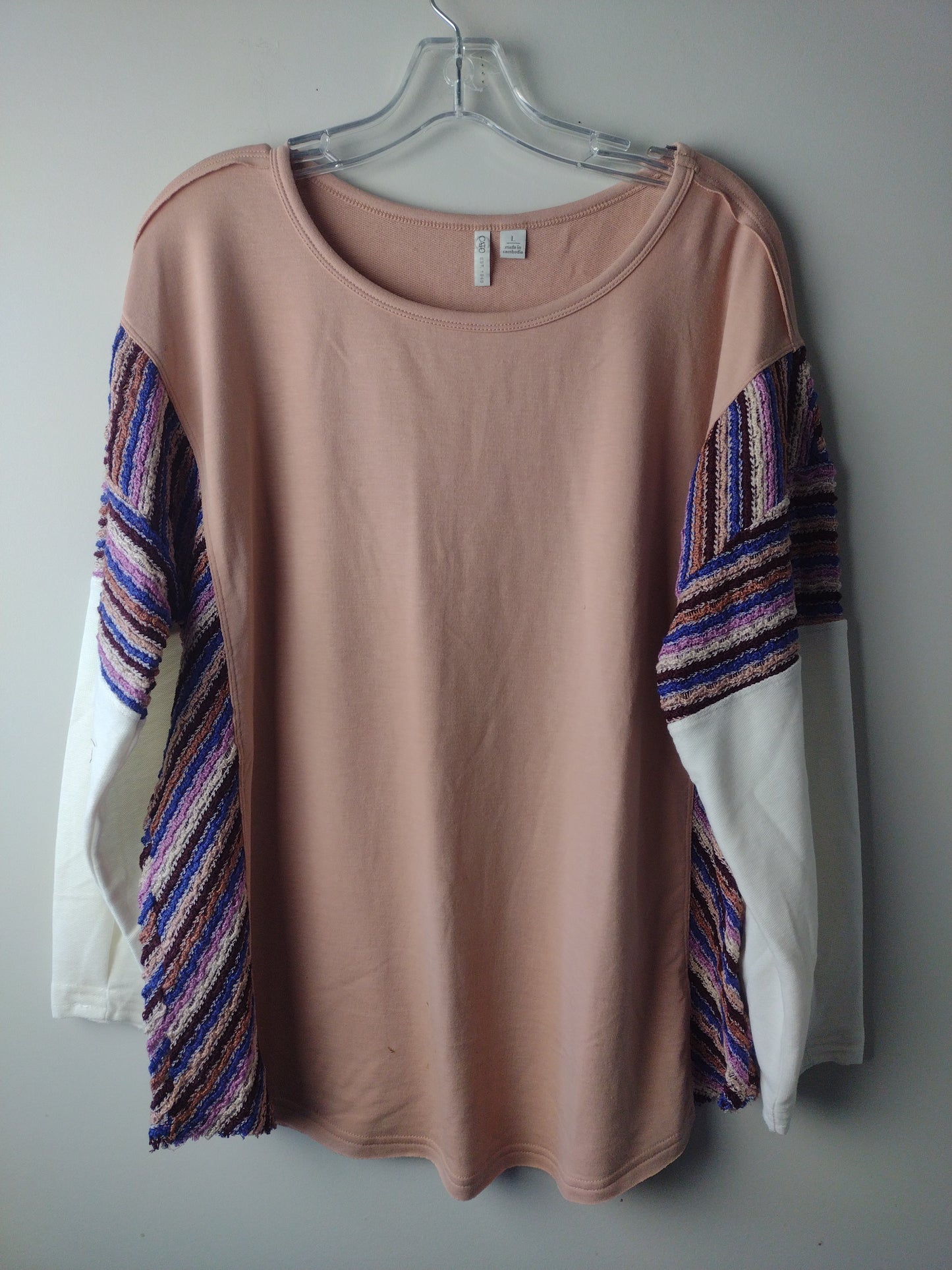 Top Long Sleeve By Cato  Size: L