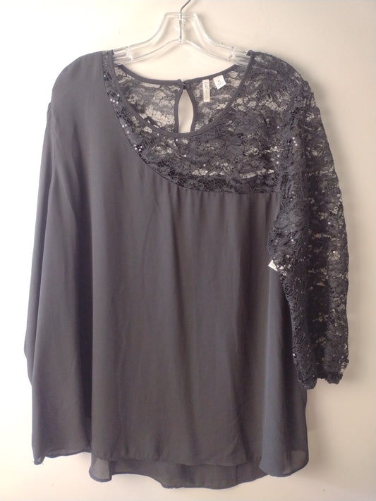 Top Long Sleeve By Cato  Size: Xl