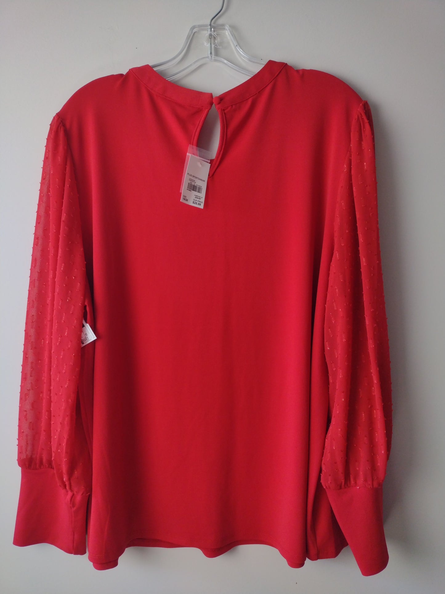 Top Long Sleeve By Cato  Size: 1x