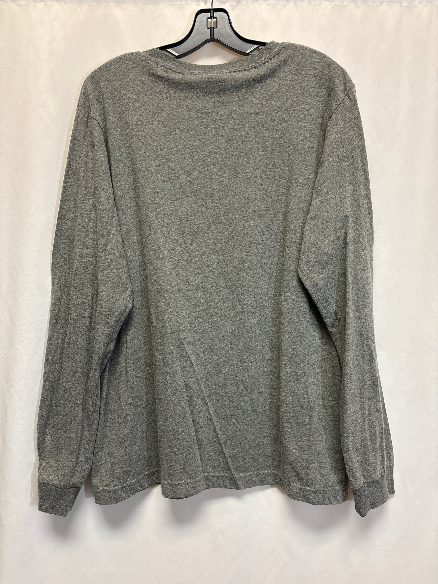 Top Long Sleeve By Cmf In Grey, Size: Xl