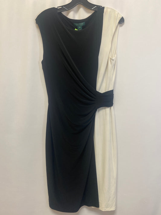 Dress Casual Midi By Lauren By Ralph Lauren  Size: M