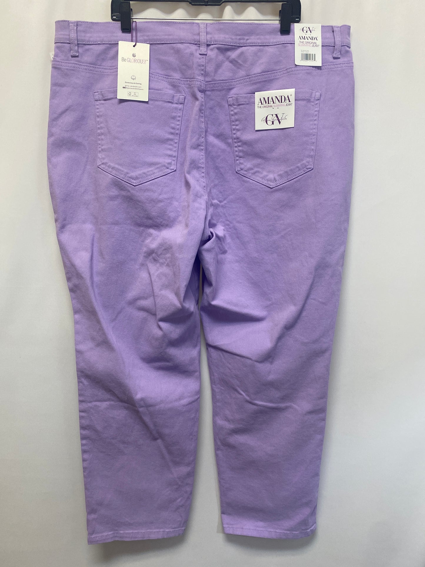 Jeans Straight By Gloria Vanderbilt  Size: 22