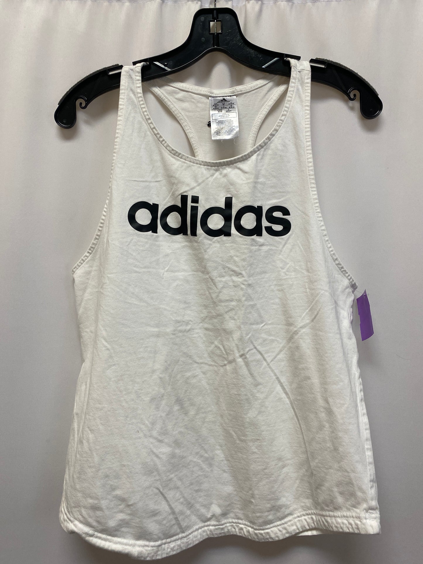 Athletic Tank Top By Adidas  Size: M