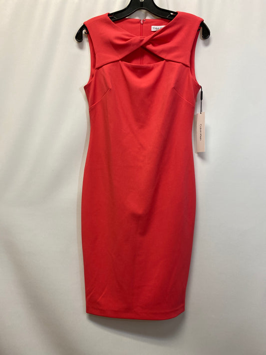 Dress Casual Midi By Calvin Klein  Size: S