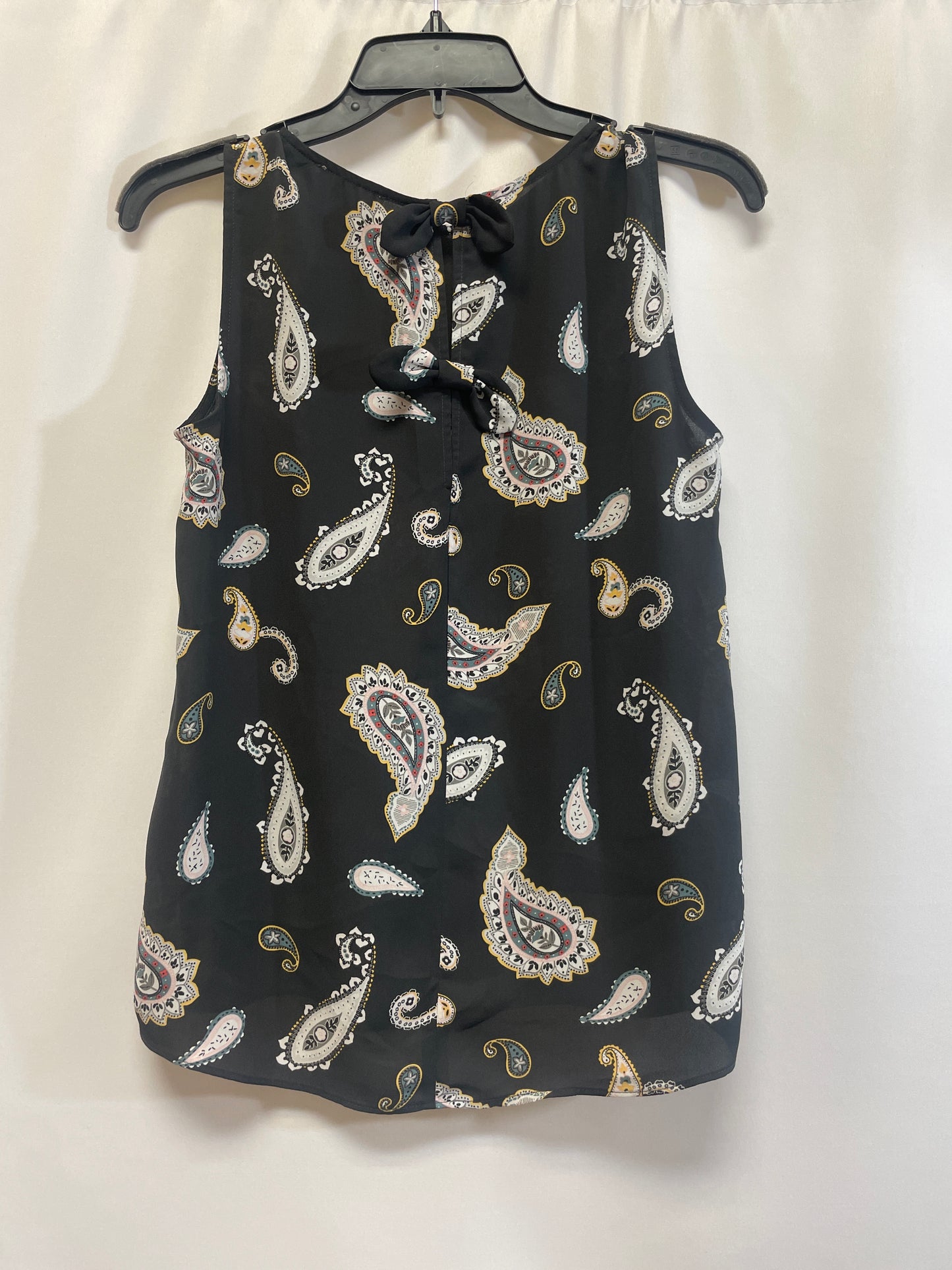 Grey Top Sleeveless Loft, Size Xs