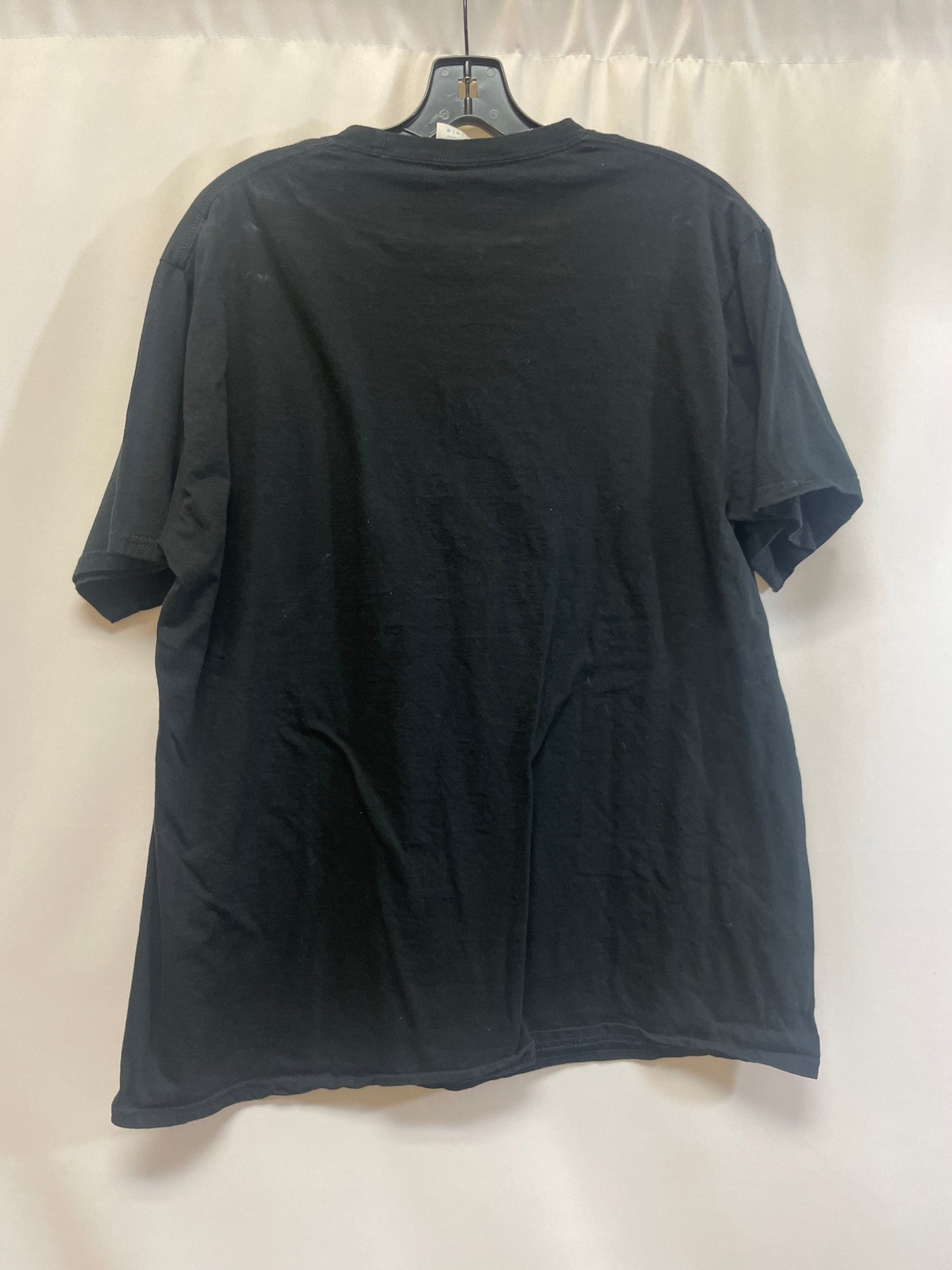 Black Top Short Sleeve Cmf, Size L