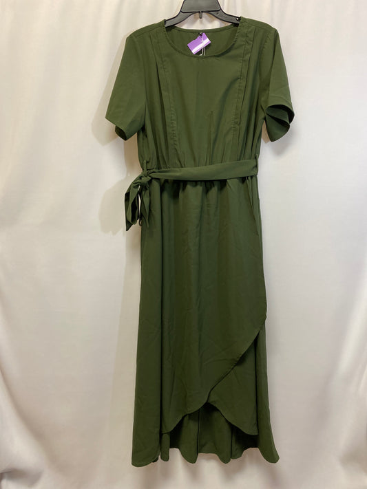 Green Dress Casual Maxi Clothes Mentor, Size Xl