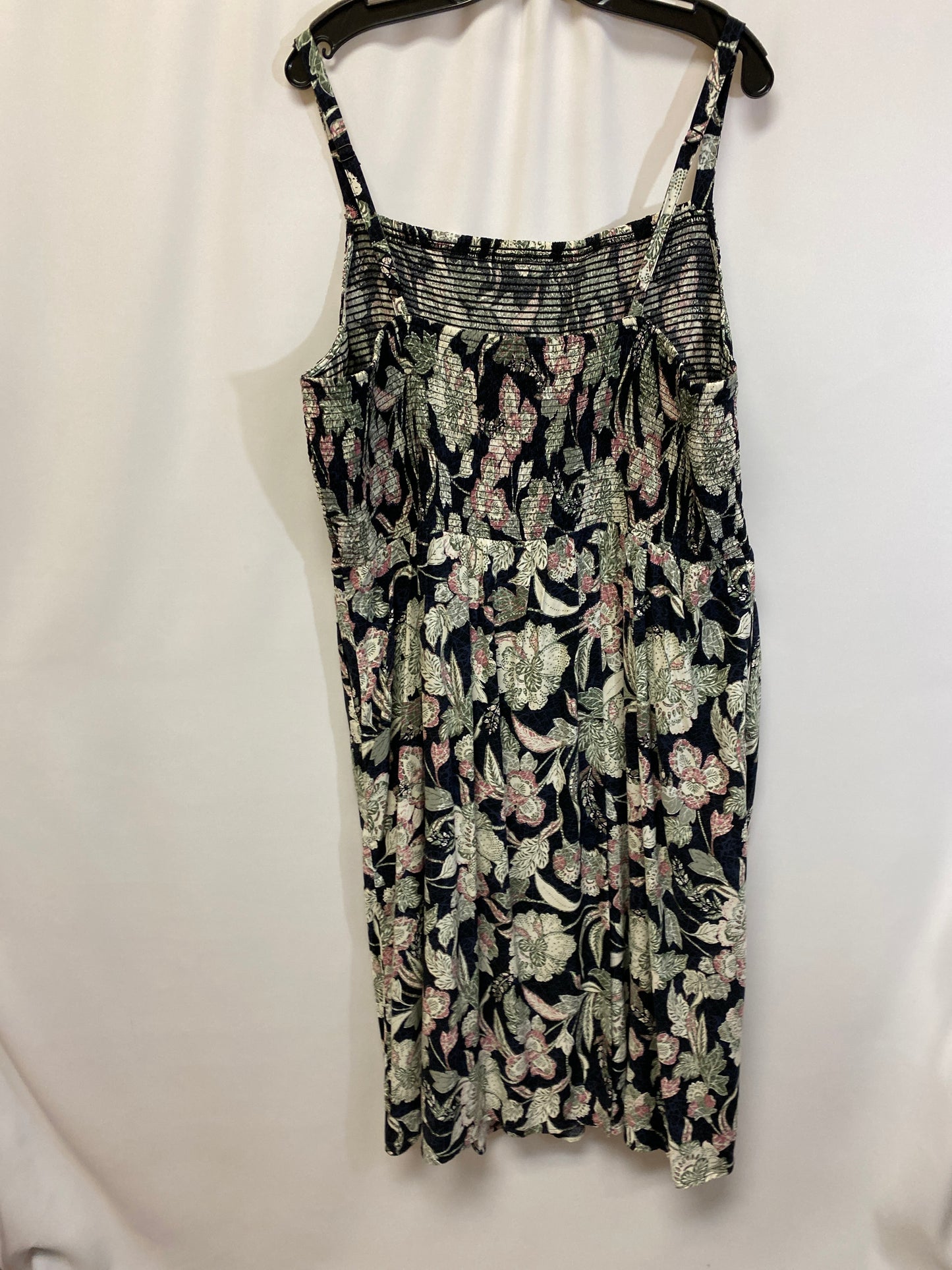 Green Dress Casual Maxi Old Navy, Size Xxl