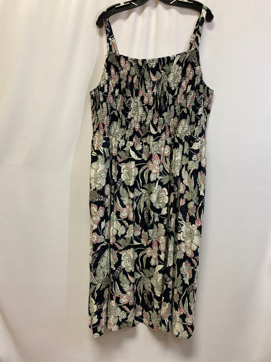 Green Dress Casual Maxi Old Navy, Size Xxl