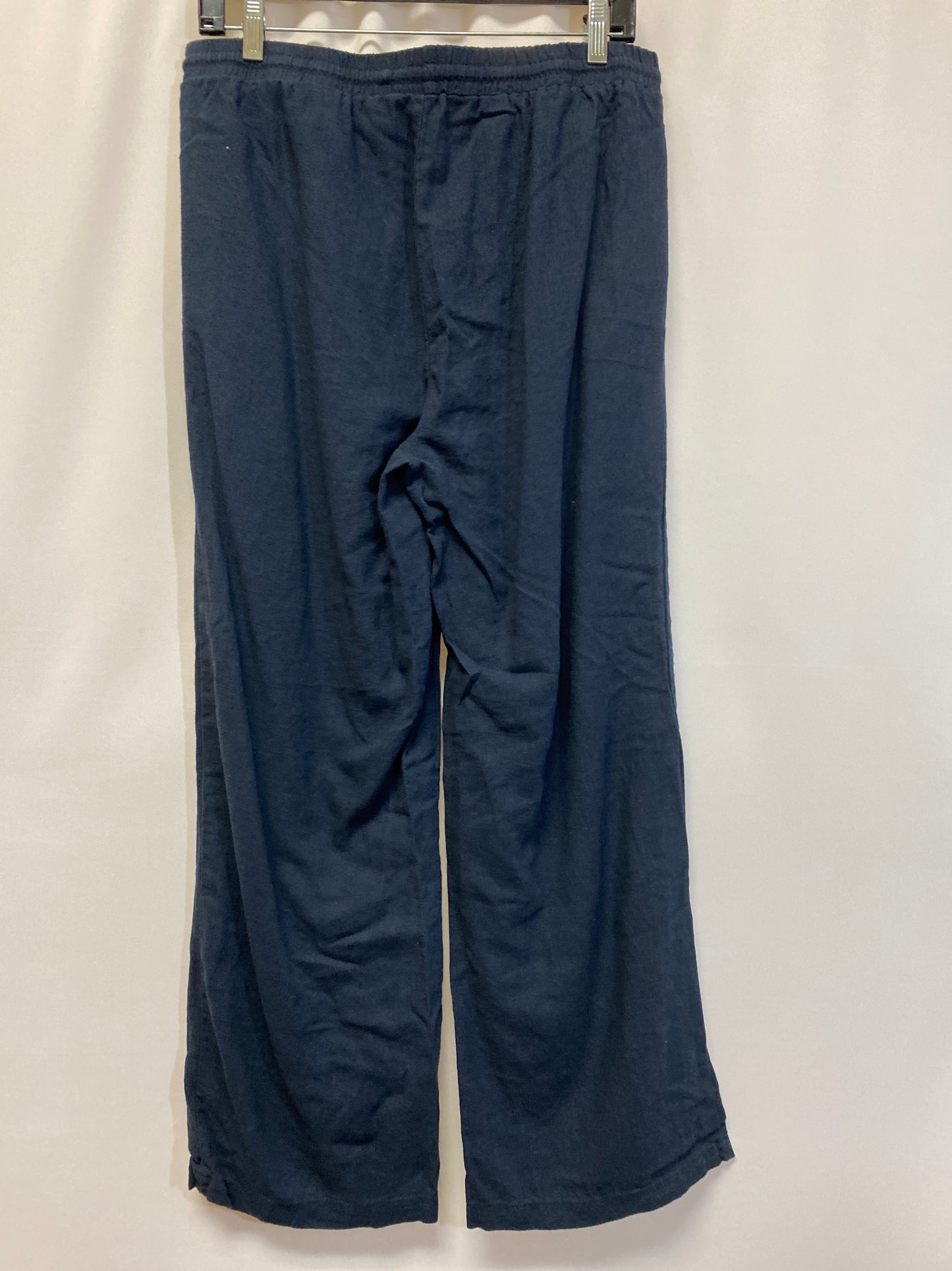 Blue Pants Linen Ellen Tracy, Size M