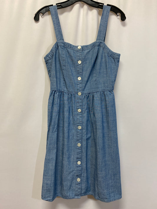 Blue Denim Dress Casual Midi J. Crew, Size Xs