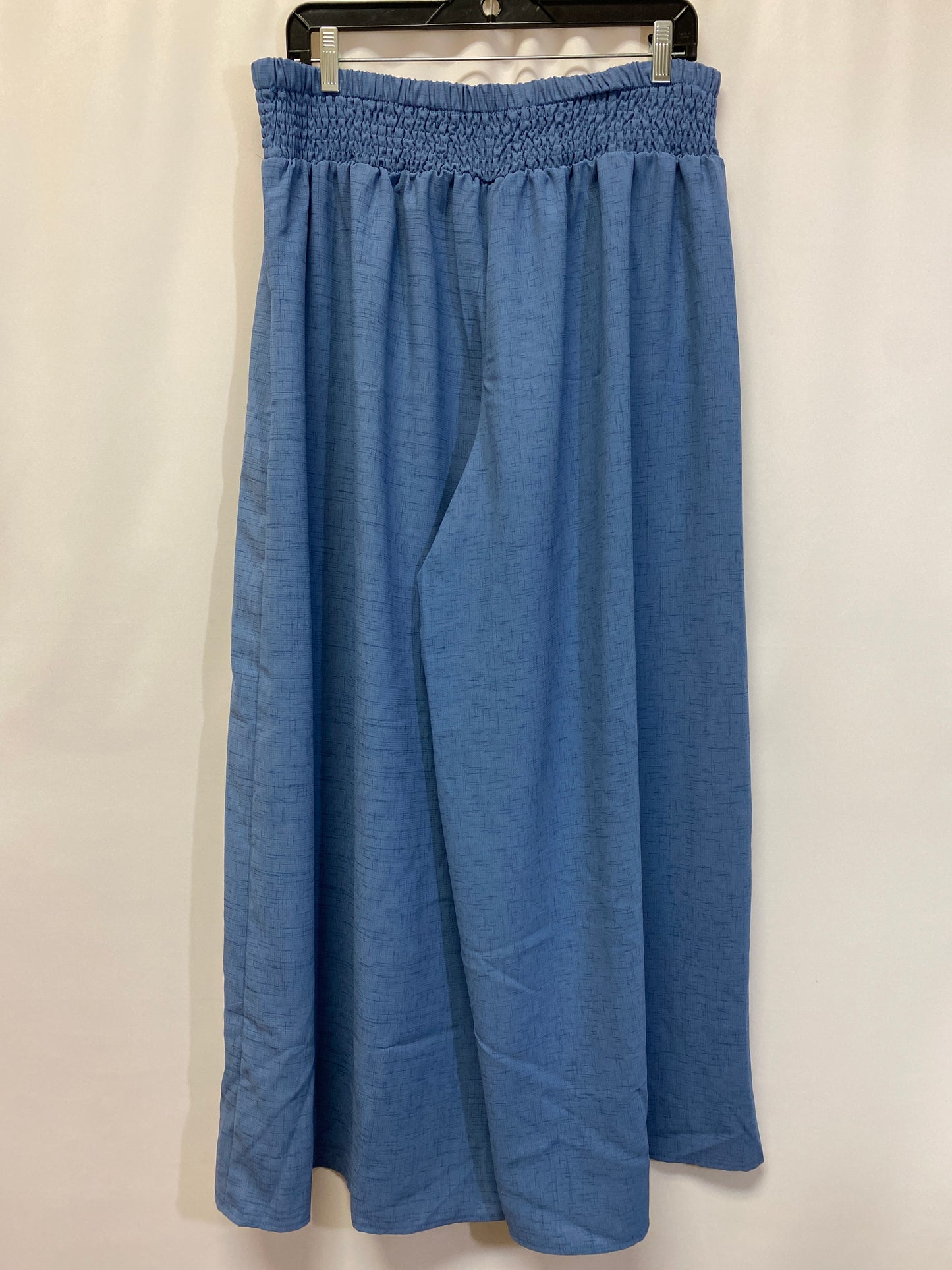 Blue Pants Wide Leg Shein, Size 1x