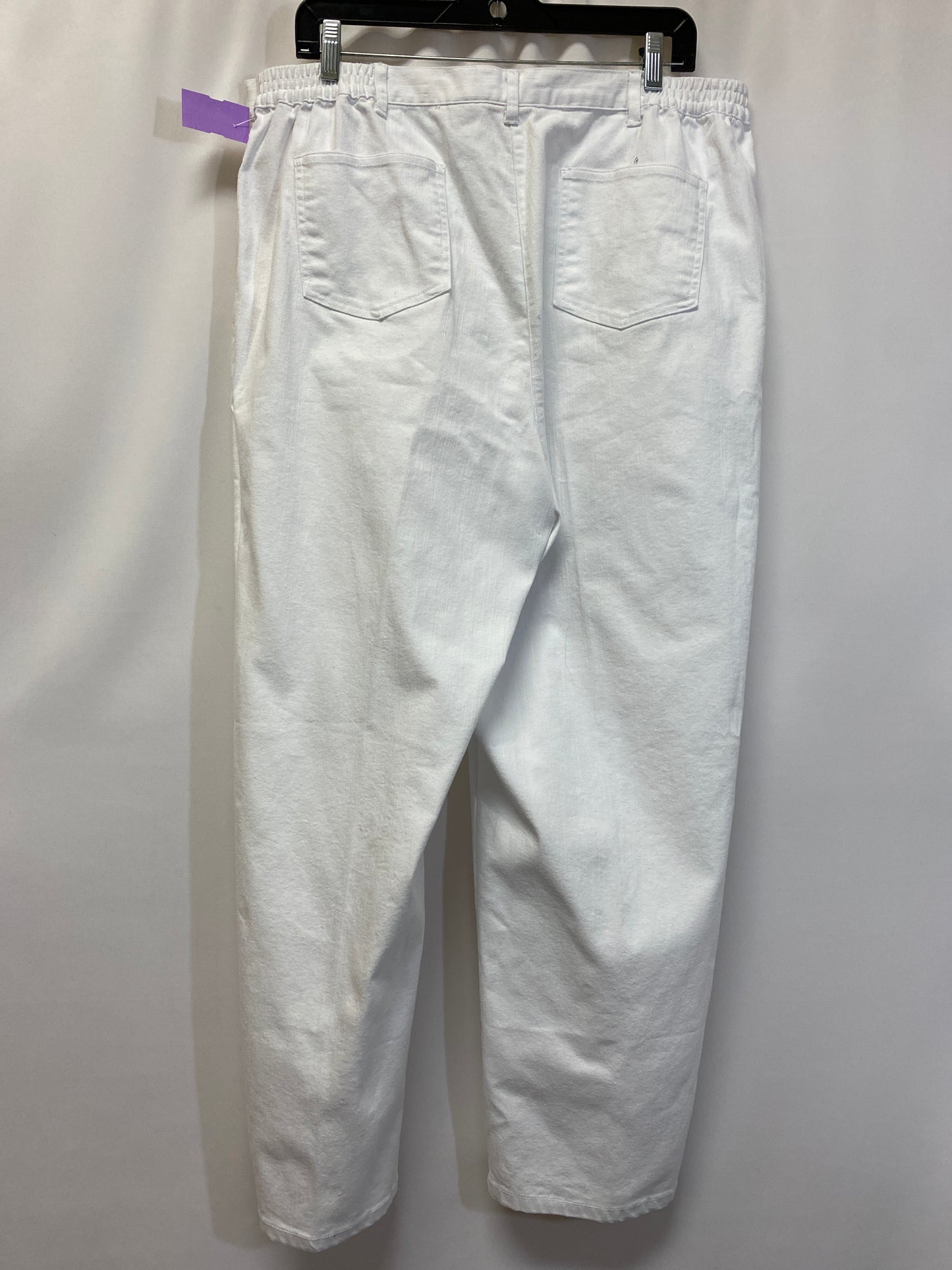 White Pants Dress Ruby Rd, Size 18