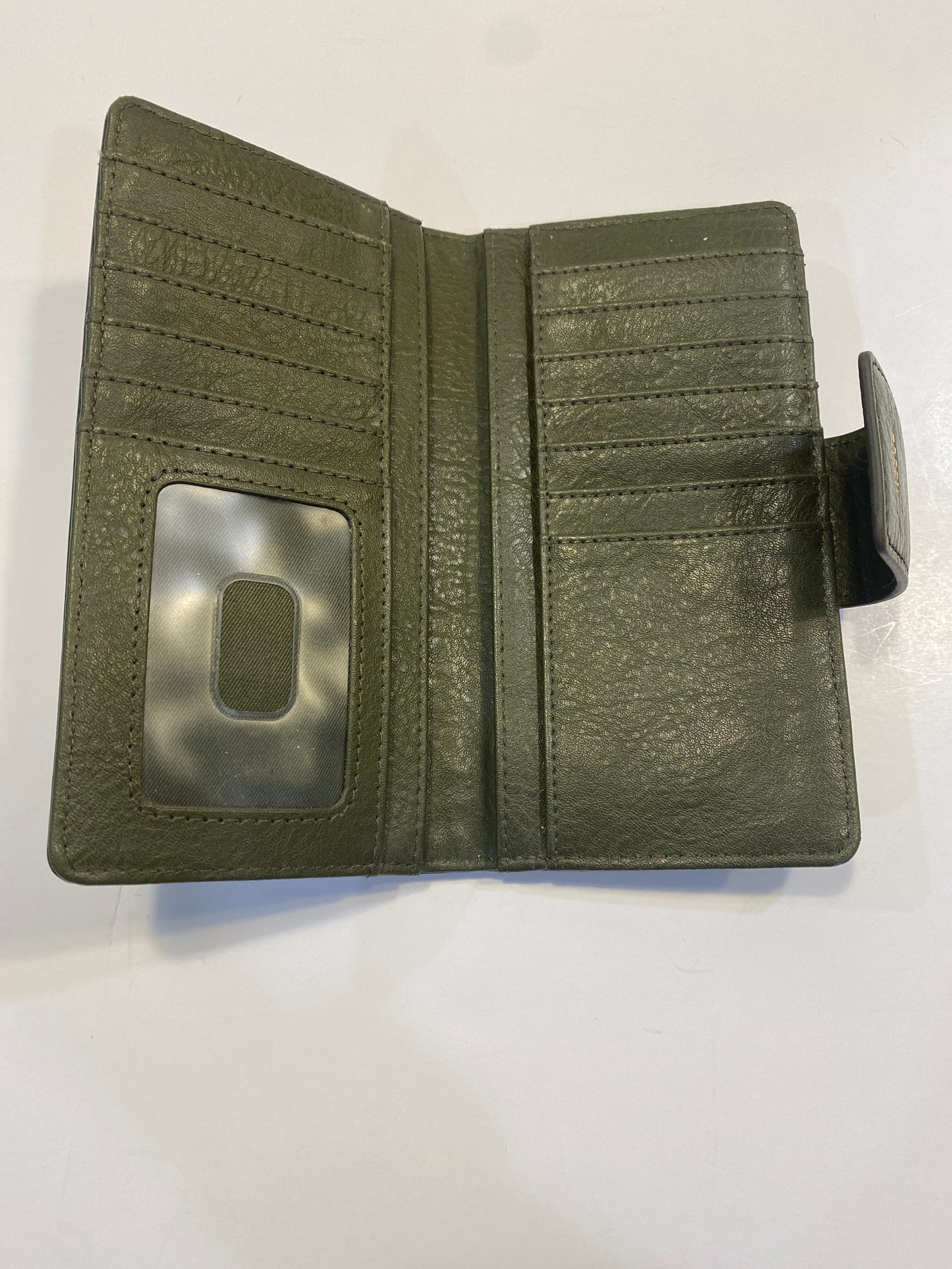 Wallet Leather Fossil, Size Medium