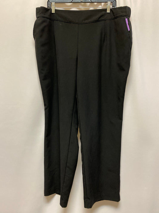 Black Pants Dress Avenue, Size 18