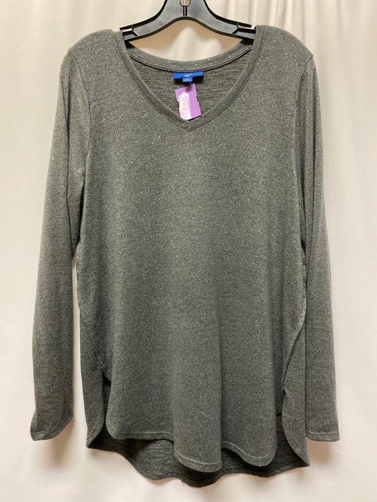 Grey Top Long Sleeve Apt 9, Size L