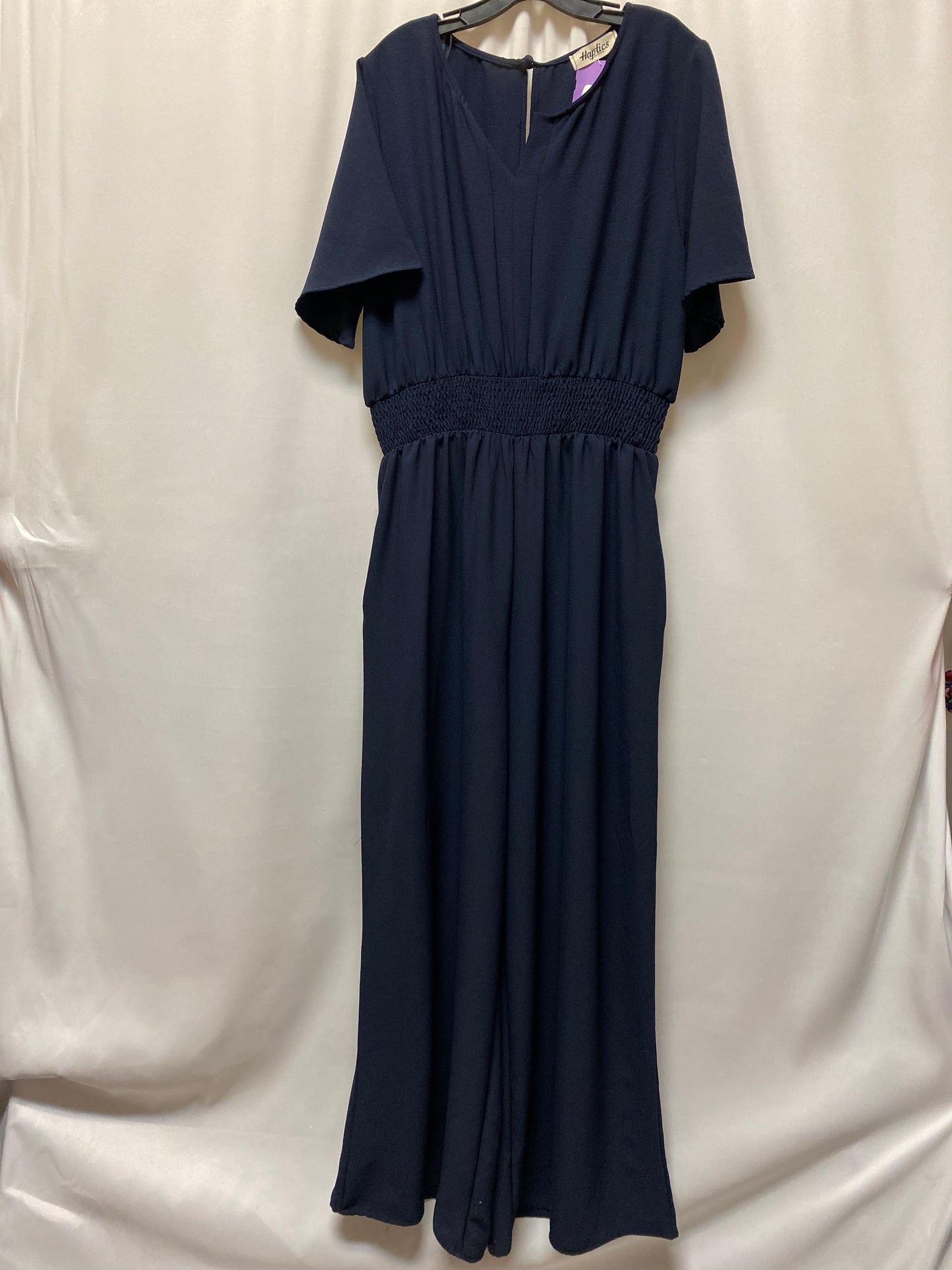 Navy Jumpsuit Haptics, Size 3x