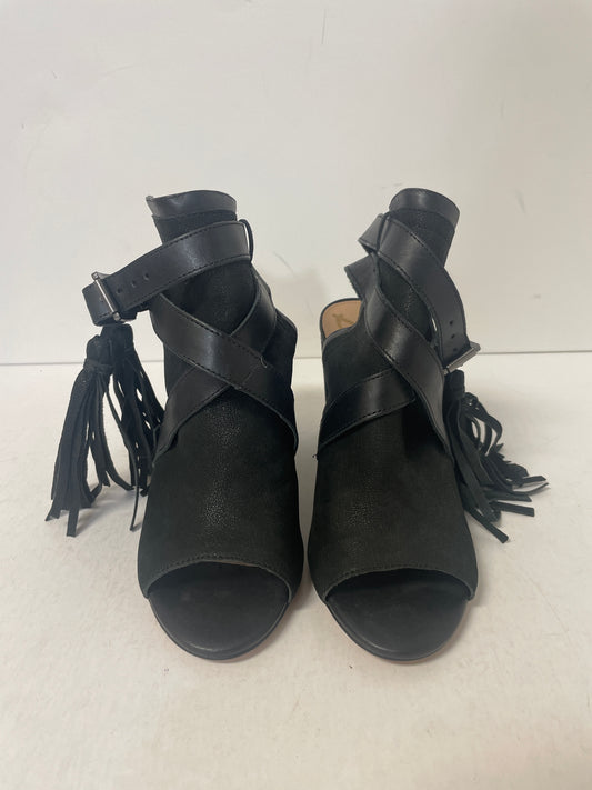 Black Sandals Heels Block Sam Edelman, Size 6