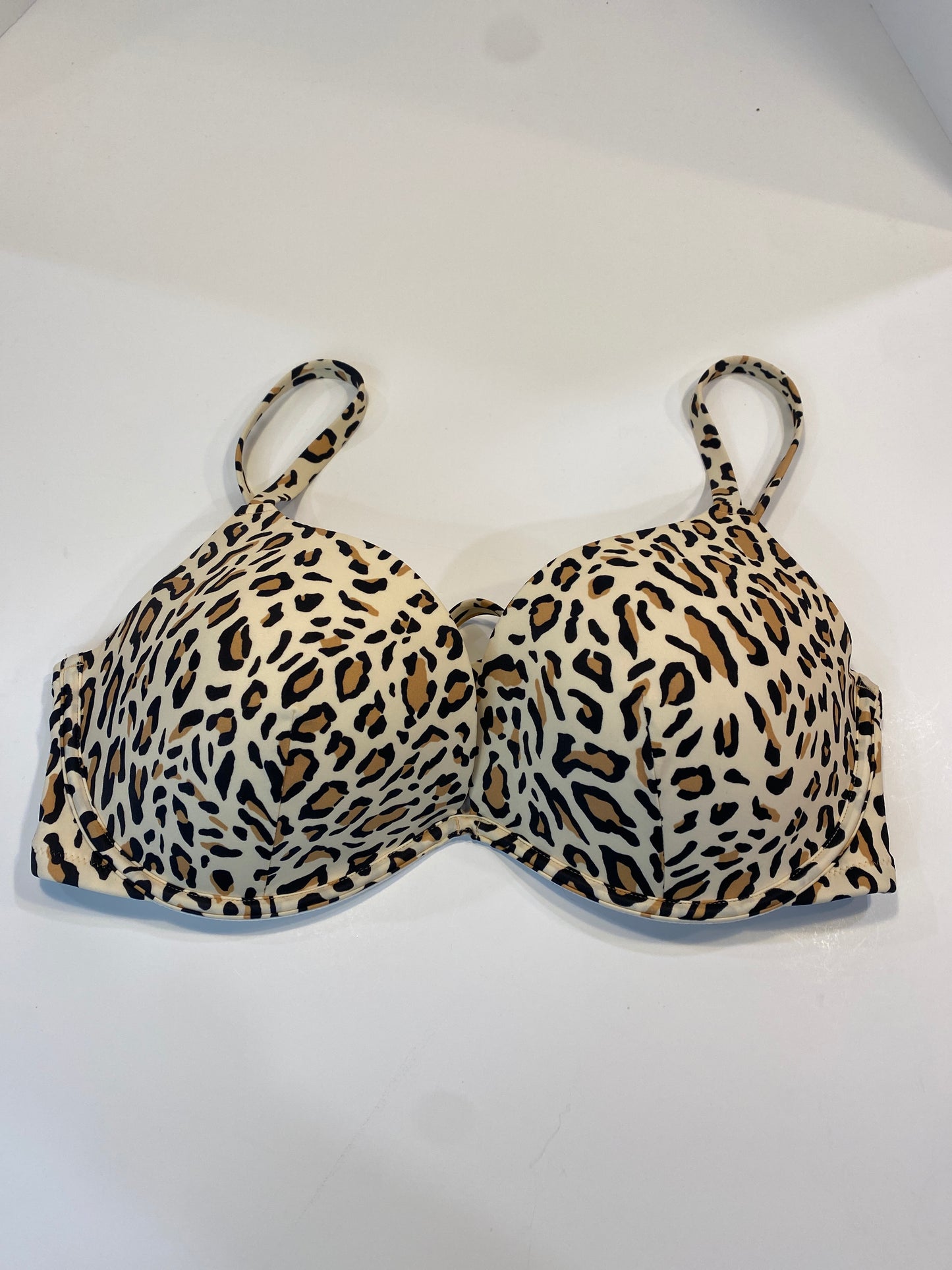 Animal Print Swimsuit Top Shade & Shore, Size 38