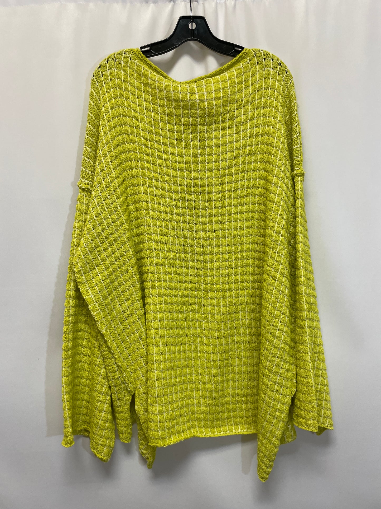 Green Top Long Sleeve Davi & Dani, Size 3x