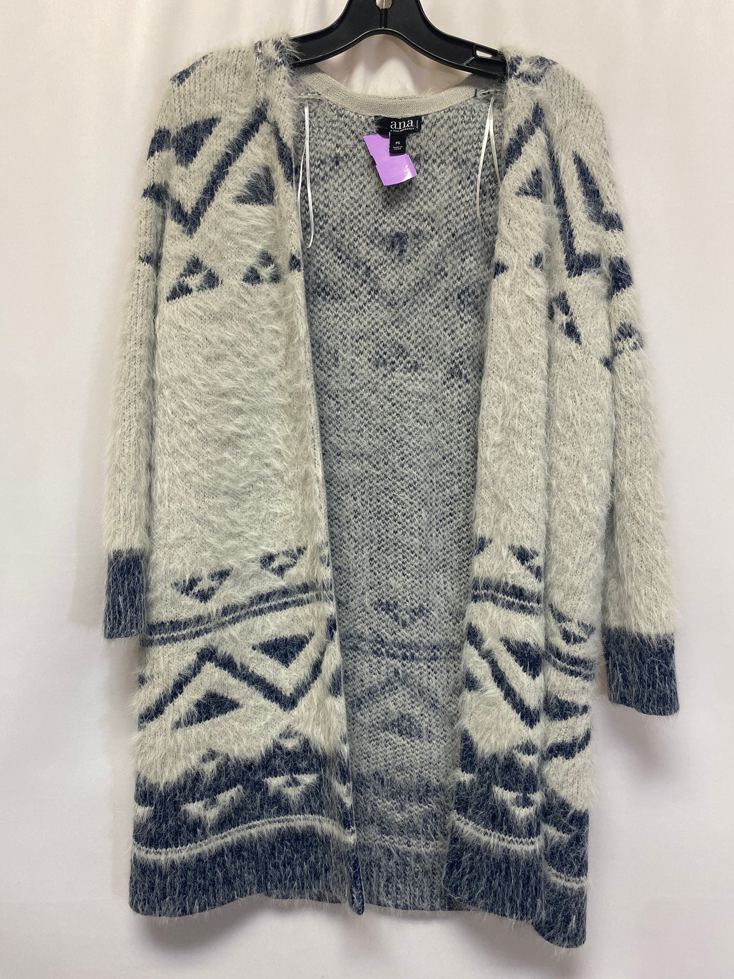 Grey Sweater Cardigan Ana, Size Petite   S