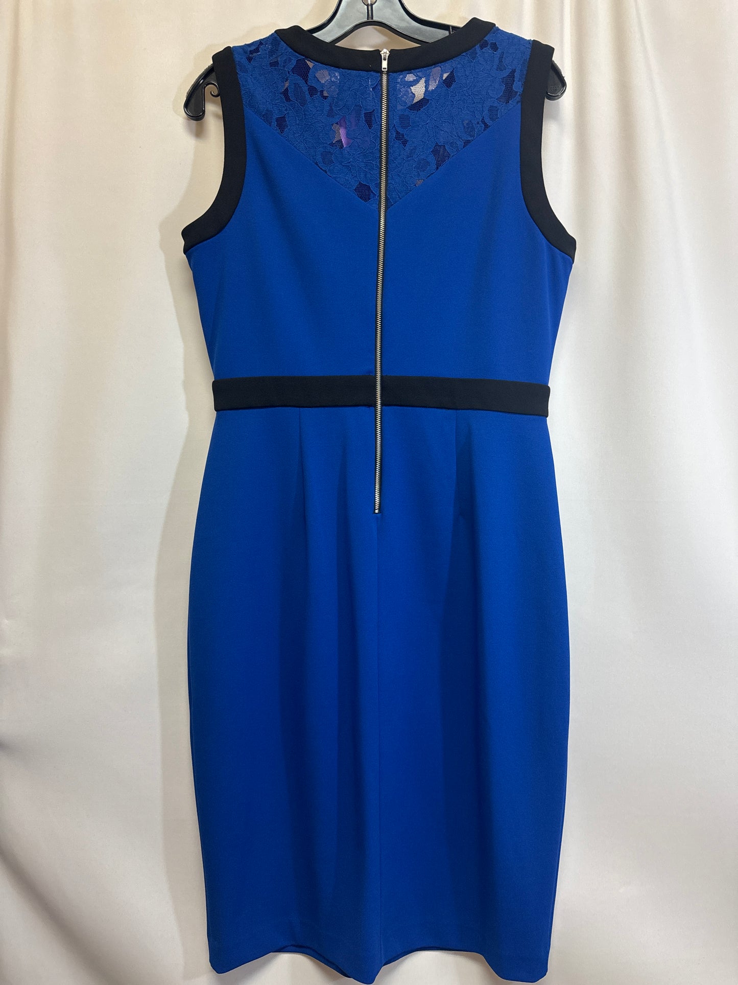 Blue Dress Casual Midi Gabby Skye, Size M