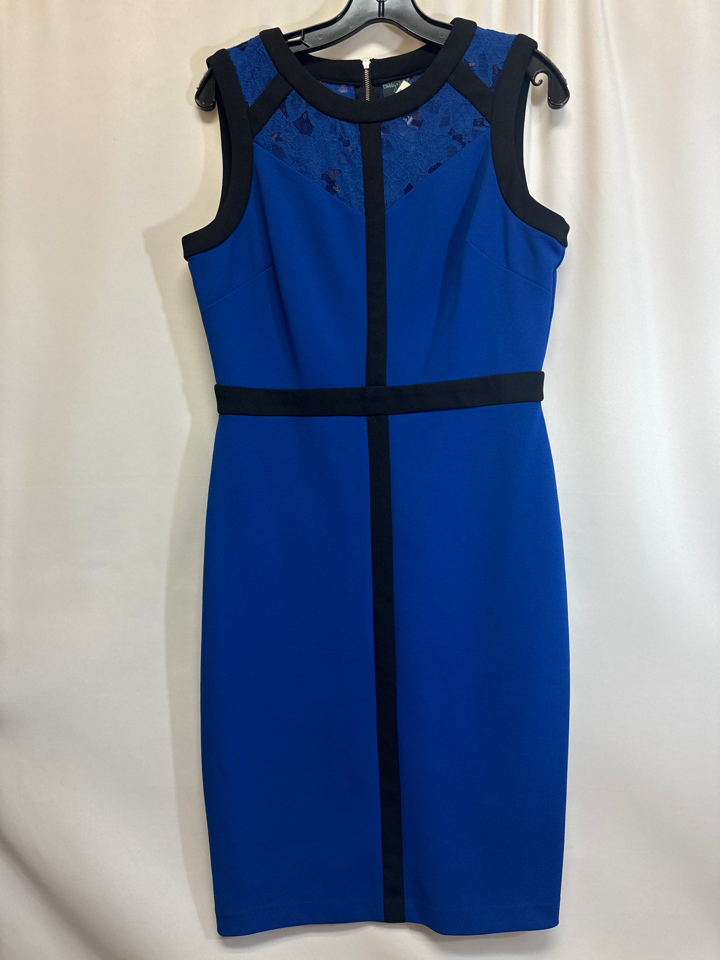 Blue Dress Casual Midi Gabby Skye, Size M