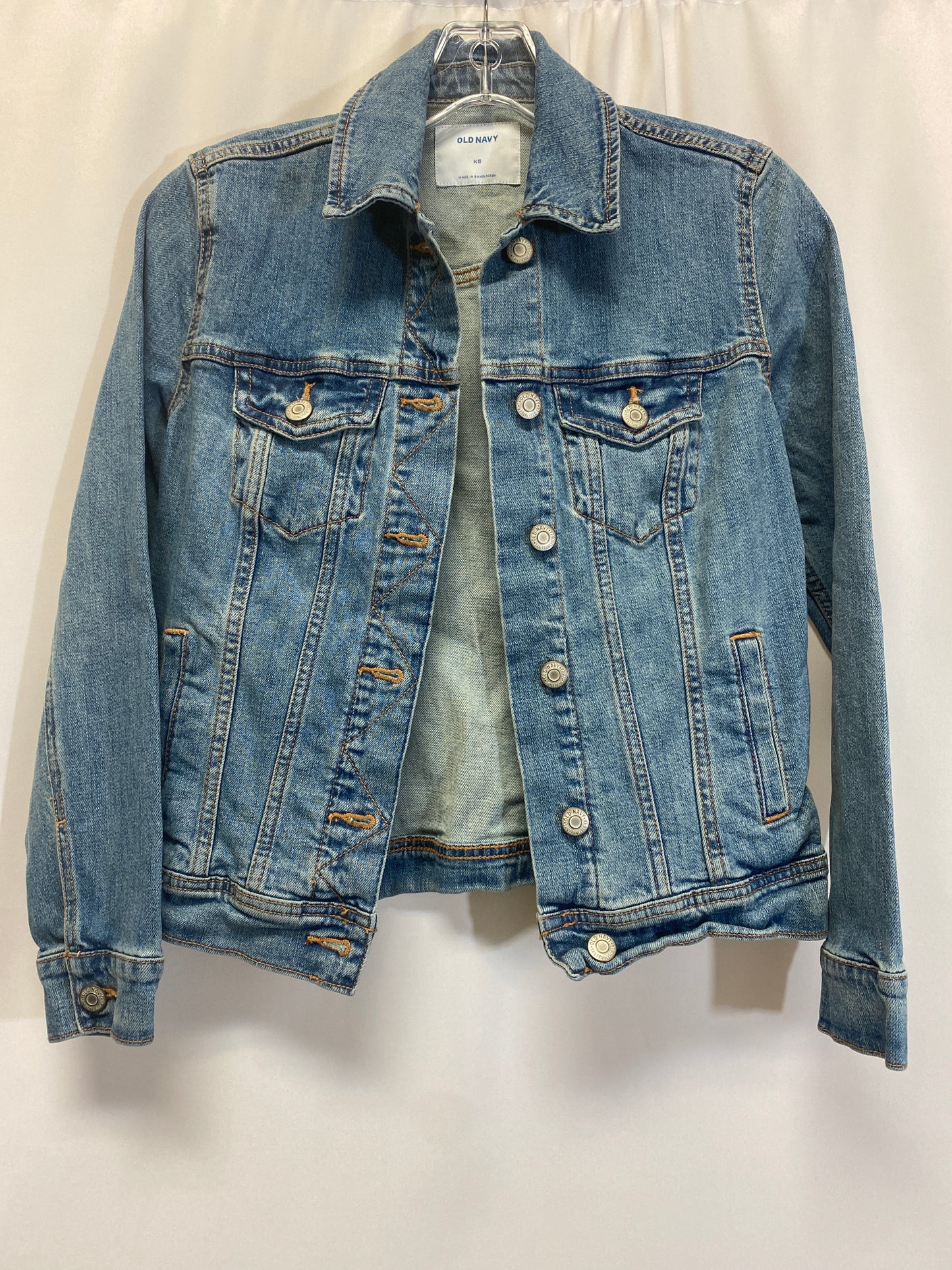 Blue Denim Jacket Denim Old Navy, Size Xs